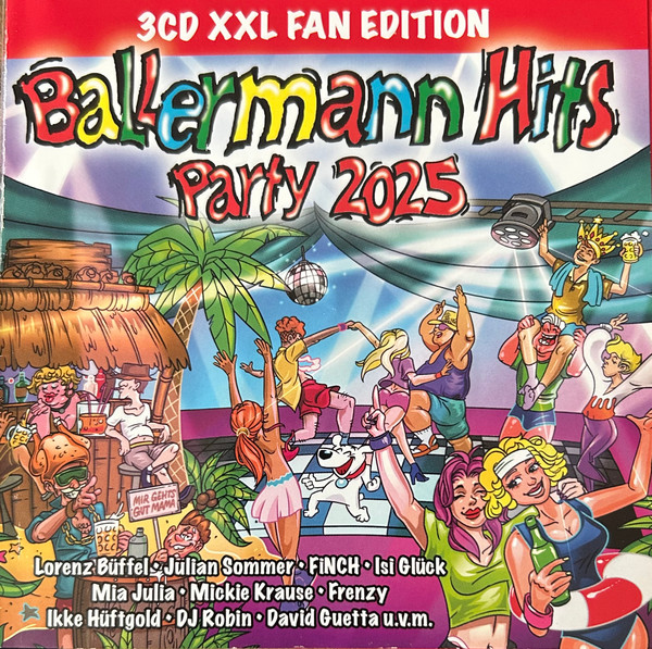 Ballermann Hits Party 2025 (3CD XXL Fan Edition)