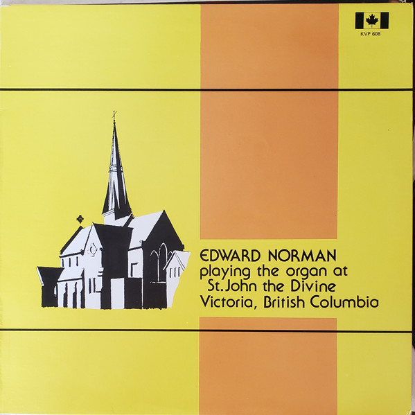 Edward Norman playing the organ at St. John the Divine Victoria, British Columbia