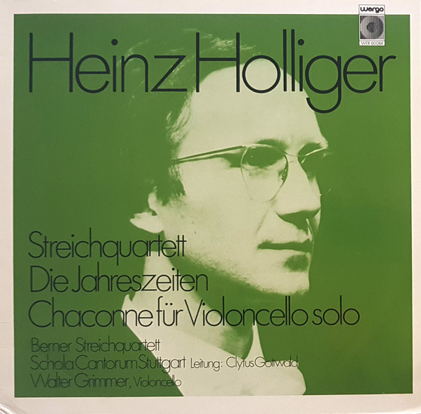 Streichquartett / Die Jahreszeiten / Chaconne Für Violoncello Solo