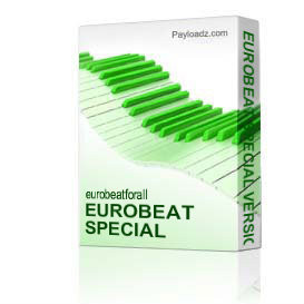 Eurobeat Special Versions