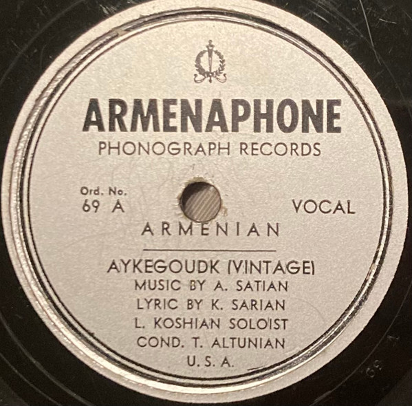 Aykegoudk / Yaman Yar Yaman
