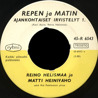 Repen Ja Matin Ajankohtaiset Irvistelyt