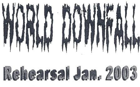 Rehearsal Jan. 2003