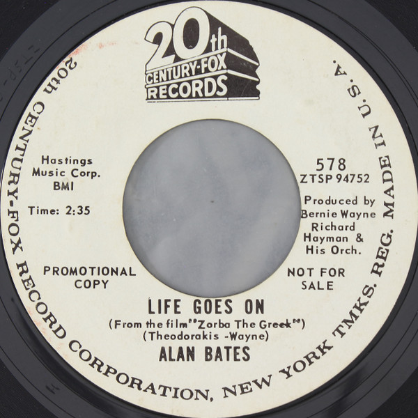 Life Goes On / Theme From "Zorba The Greek"