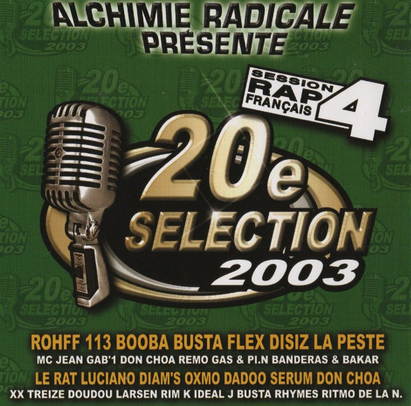  20e Sélection 2003 Session Rap Français 4
