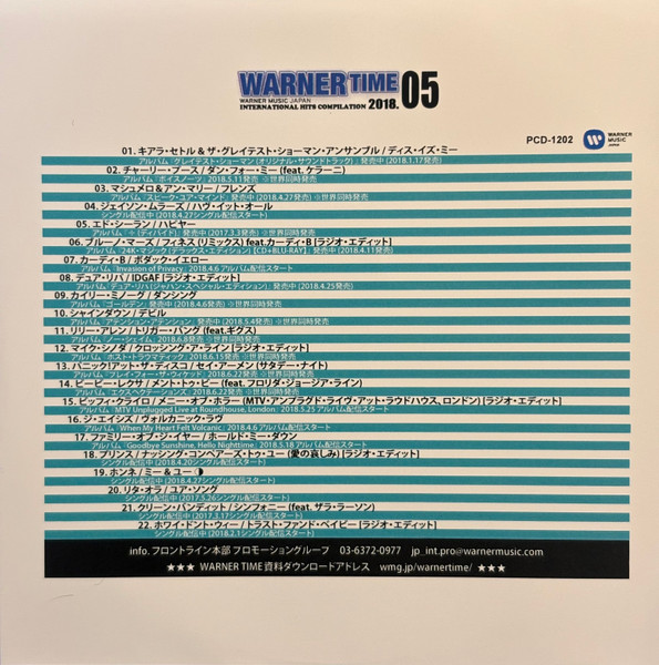Warner Time 2018. 05
