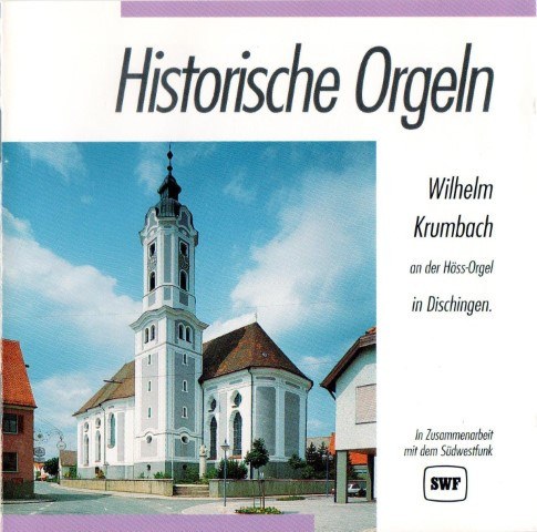 Historische Orgeln. Wilhelm Krumbach An Der Höss-Orgel In Dischingen