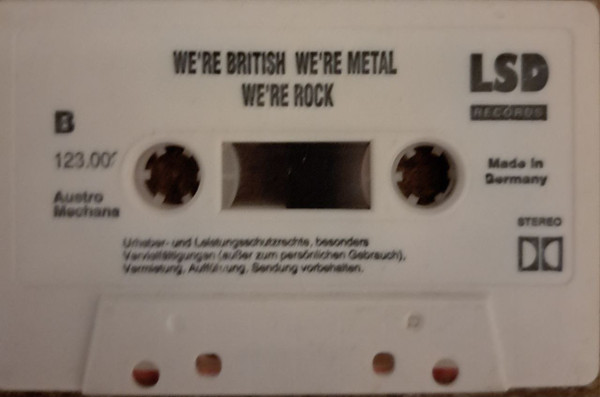We're British, We're Metal, We're Rock