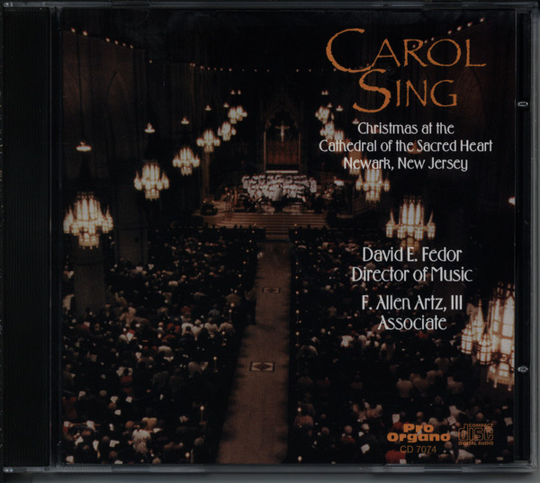 Carol Sing - Christmas At The Cathedral Of The Sacred Heart - Newaark, New Jersey