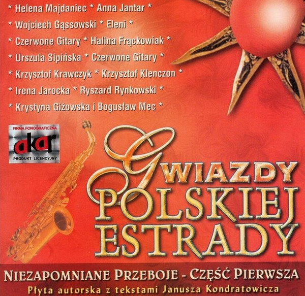 Gwiazdy Polskiej Estrady- Niezapomniane Przeboje - Część Pierwsza