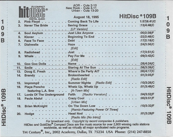 HitDisc 109B