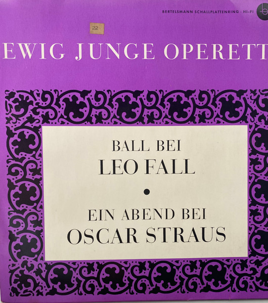 Ewig Junge Operette