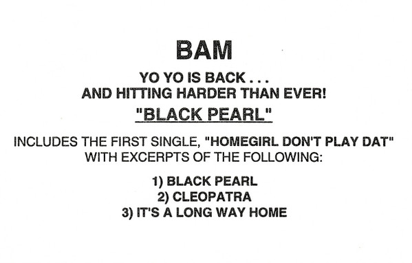 Yo Yo Sampler Cassette
