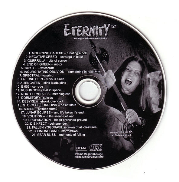 Eternity #21 Underground Music Compilation
