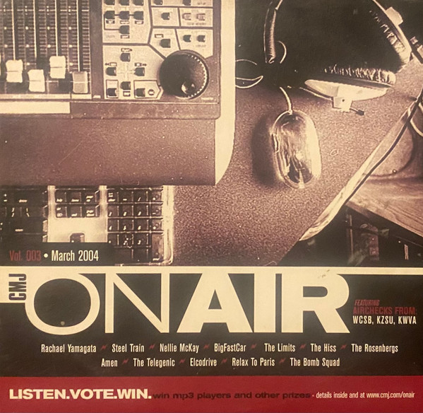 CMJ On Air Vol. 003  • March 2004