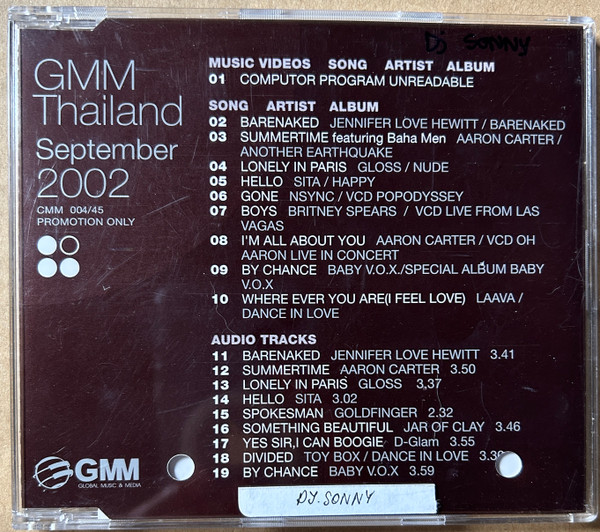 GMM Thailand September 2002