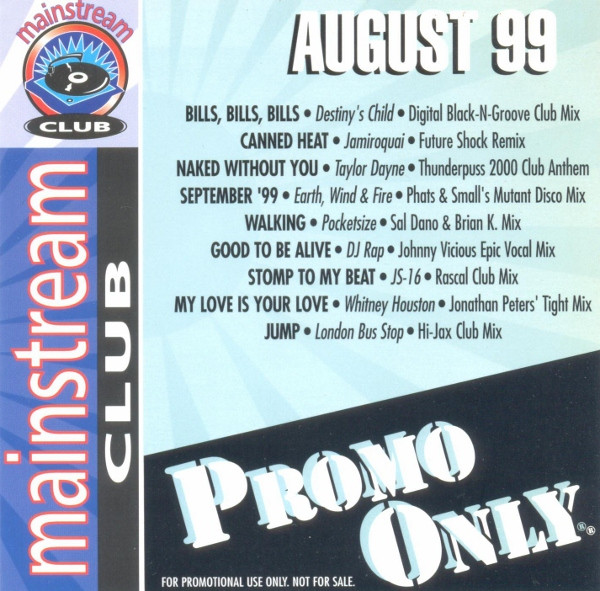 Promo Only Mainstream Club: August 99