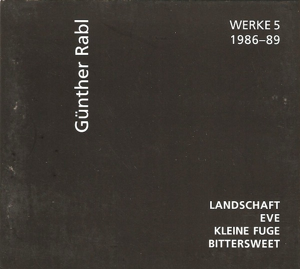 Werke 5 - 1986-89