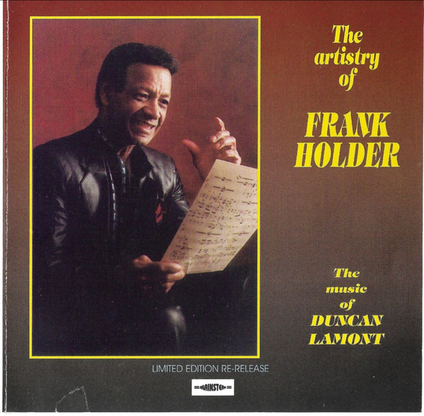 The Artistry Of Frank Holder. The Music Of Duncan Lamont.