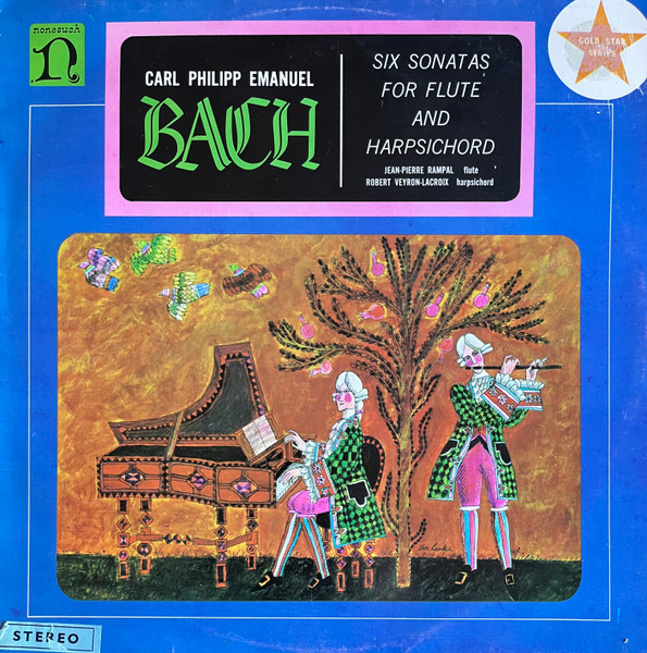Six Sonatas For Flute And Harpsichord