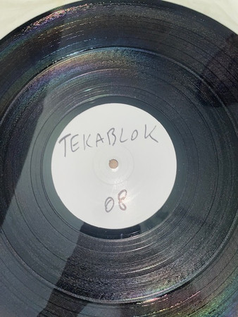 Tekablok 08 Test press 1vinyle C1 & D1