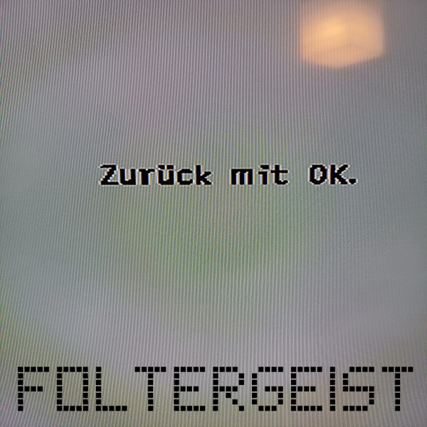 Zurück Mit OK.