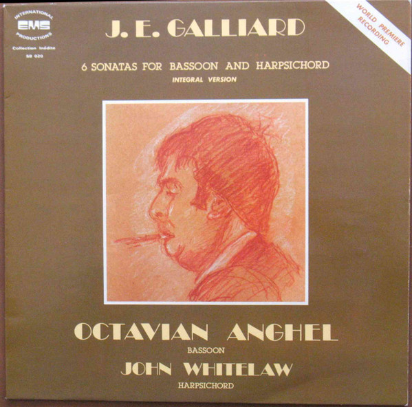 Johann Ernst Galliard - Six Sonatas For Bassoon And Harpsicord
