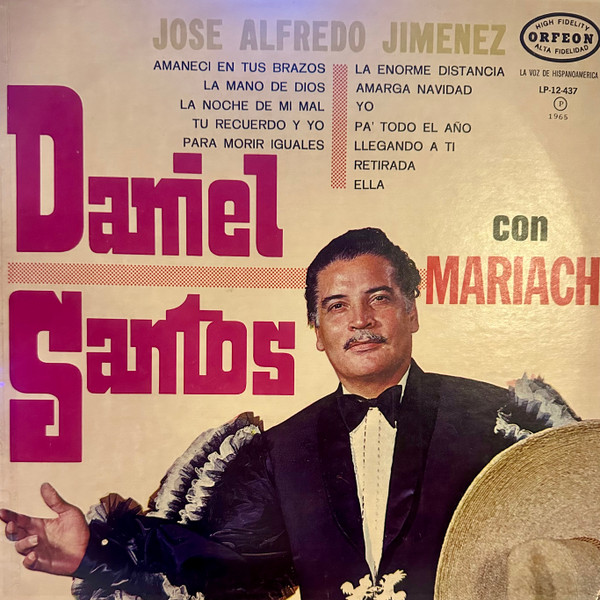 Daniel Santos Con Mariachi 