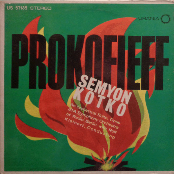 Semyon Kotko (An Orchestral Suite, Opus 81A)