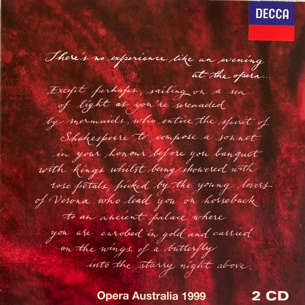 Opera Australia 1999