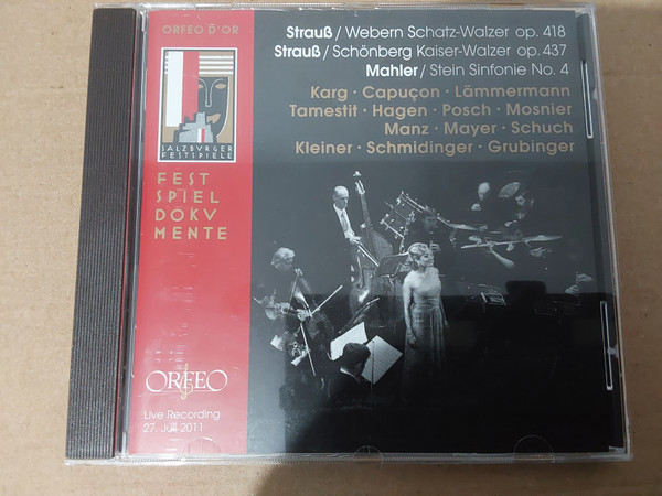 Schatz-Walzer Op. 418 - Kaiser-Walzer - Sinfonie Nº 4