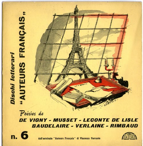 Poésies De De Vigny - Musset - Leconte De Lisle - Baudelaire - Verlaine - Rimbaud