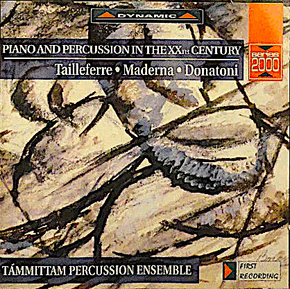 Piano And Percussion In The XXth Century