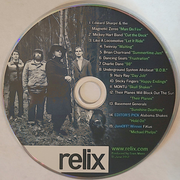 Relix 2012 June CD Sampler
