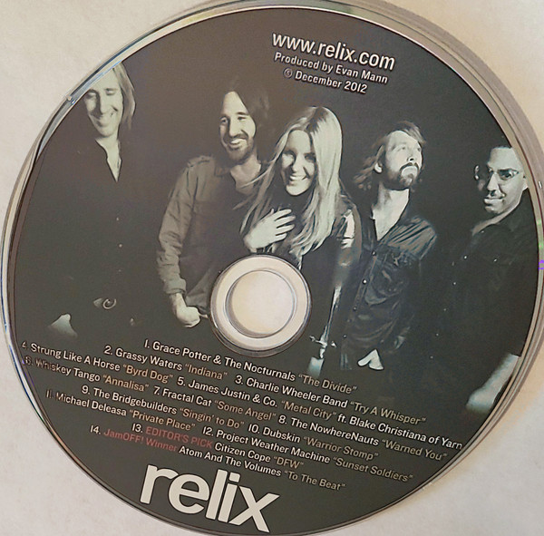 Relix 2012 December CD Sampler