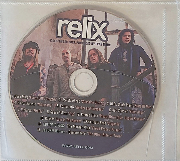 Relix 2013 September CD Sampler