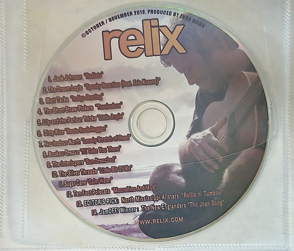 Relix 2013 October/November CD Sampler