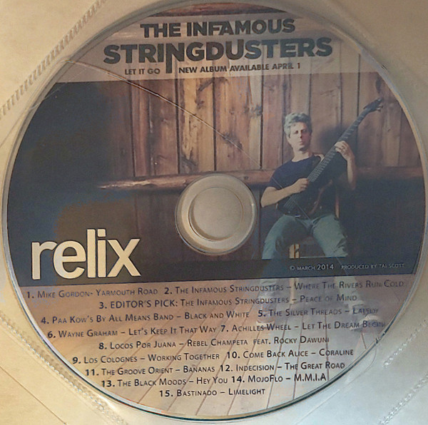 Relix 2014 March CD Sampler