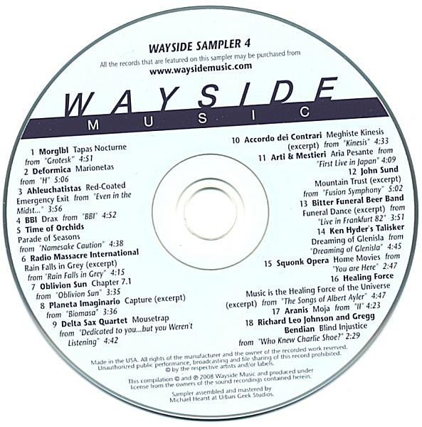 Wayside Sampler 4