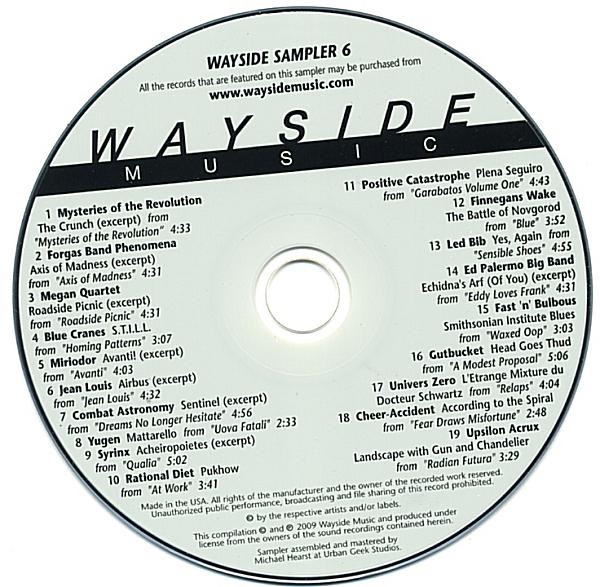 Wayside Sampler 6