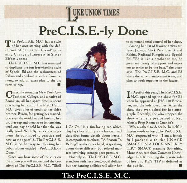 PreC.I.S.E.-ly Done