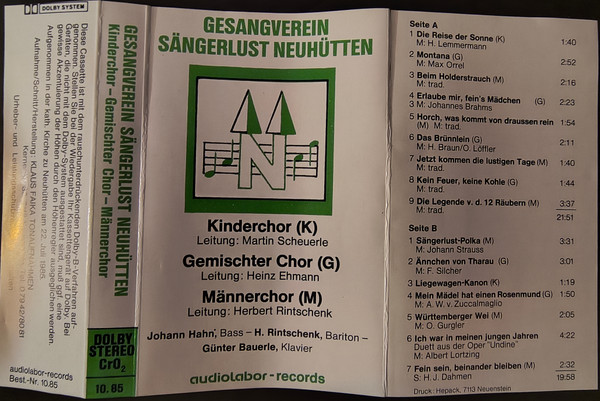 Gesangverein Sängerlust Neuhütten
