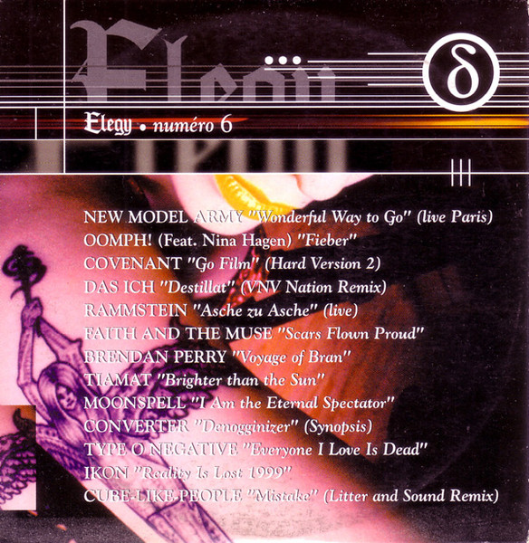 Elegy - Numéro 6