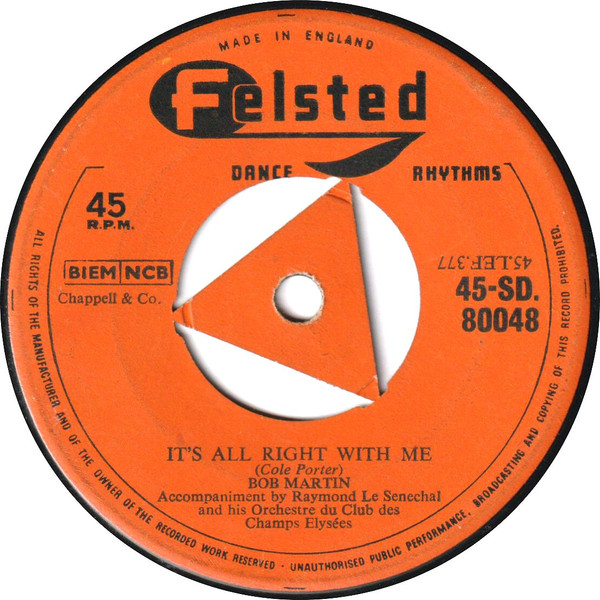 It's Alright With Me / The Nearness Of You