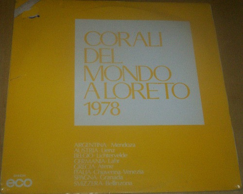 Corali Del Mondo A Loreto 1978