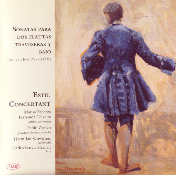 Juan y/o José Pla (s.XVIII) - Sonatas Para Dos Flautas Traverseras Y Bajo