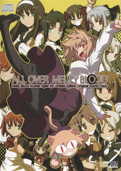 ALL OVER MELTY BLOOD ~ Melty Blood Actress Again for Limited Edition Original Sound Track