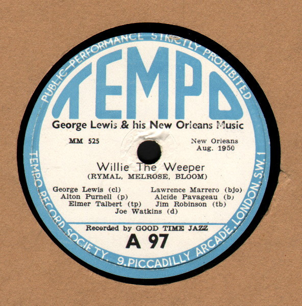 Willie The Weeper / Sheik Of Araby