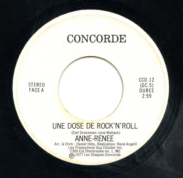 Une Dose De Rock'N'Roll / Aujourd'hui C'Est Ta Fete