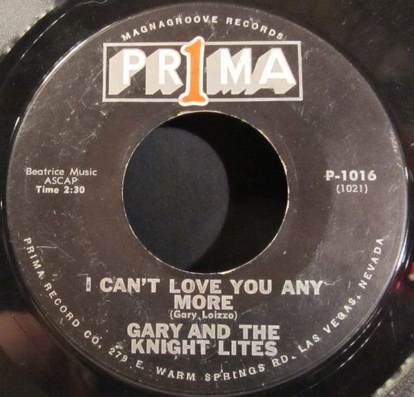 I Can't Love You Any More